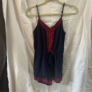 Bleuh Ciel Navy Romper